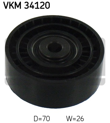 Vratná/vodiaca kladka rebrovaného klinového remeňa SKF (VKM 34120)